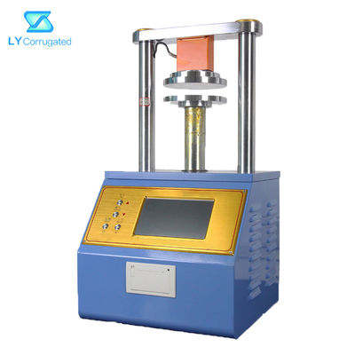 دستگاه جعبه کارتن مقوایی راه راه AC220V تستر له شدن لبه حلقه مقاومت کششی چسبندگی