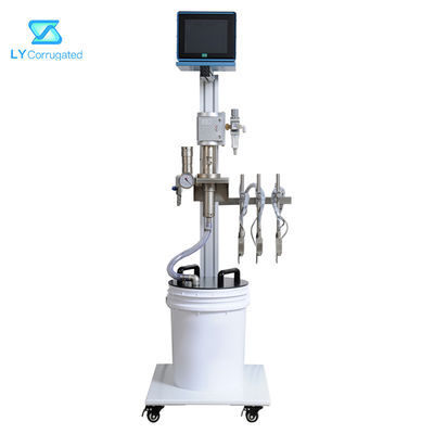 سیستم کاربرد چسب سرد دستگاه کارتن جعبه مقوایی تخته کاغذ راه راه