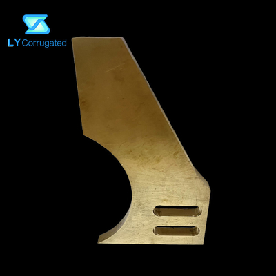 چاقوی مسی تیغه های شکاف دار 132.6*86*7.4 میلی متری دستگاه چاپ فلکسو