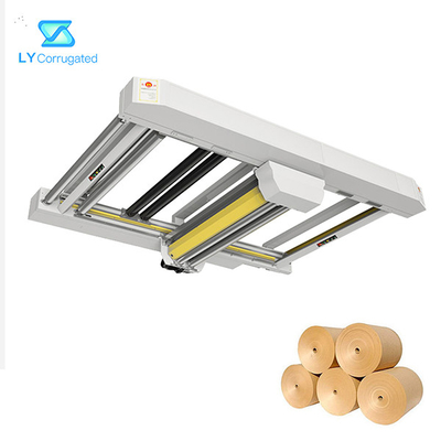 دستگاه جعبه ساز کارتن ساز 2 لایه موجدار Eco100 80m/min