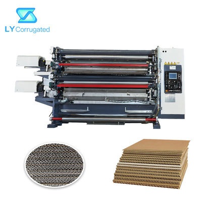 3 5 7 Ply مقوا راه راه دستگاه چسب آسیاب شده اعمال جعبه ساز تجهیزات