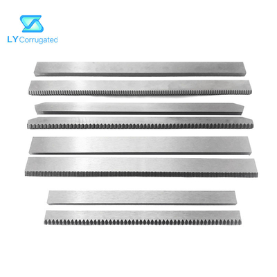 تیغه برش صنعتی اره Hss 225*45*2 چاقوی زیگزاگ دندانه دار