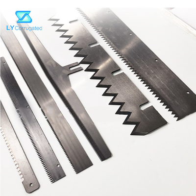 دستگاه بسته بندی کارتن کیسه مواد غذایی دو لبه تیغه برش صنعتی فولاد کربنی Skd11