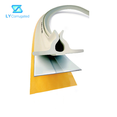 ماتریس چین دار چسب پلاستیکی 0.4 * 1.0 میلی متر برای چاپ افست صنعت بسته بندی