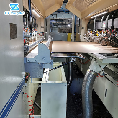 Slitter Scorer Web Tension Control System 1800mm Cardboard Size Web