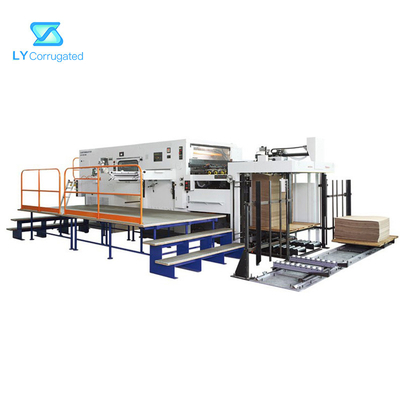 دستگاه قالب برش جعبه کارتن PLC Flatbed 5750i.P.H Speed