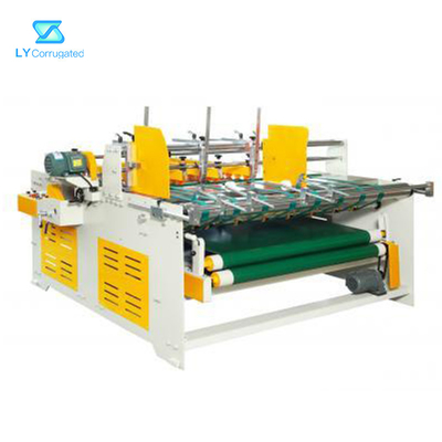 دستگاه دوخت دستگاه تاشو و چسباندن جعبه 7 لایه دستی