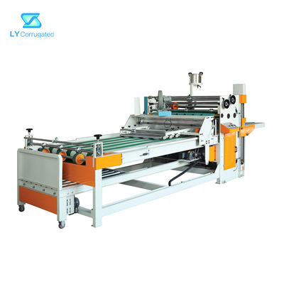 دستگاه دوخت دستگاه تاشو و چسباندن جعبه 7 لایه دستی