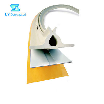 ماتریس چین دار چسب پلاستیکی 0.4 * 1.0 میلی متر برای چاپ افست صنعت بسته بندی